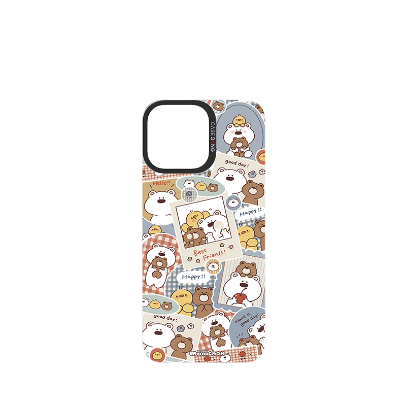 Bear Stamps Imagisnap - CaseBangImagisnapCaseBangiPhone 13Back Cover